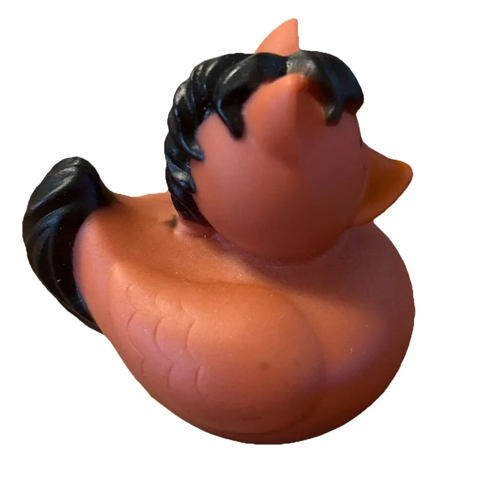 Jinyin Mini Horse 2 Inch Rubber Duck For Play Or Jeep